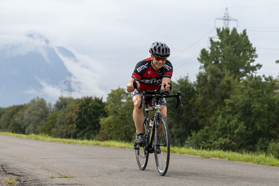 auch Mario ist in Fahrt